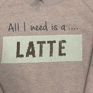 KUT FROM THE KLOTH LATTE OR ROSE SWEATSHIRT